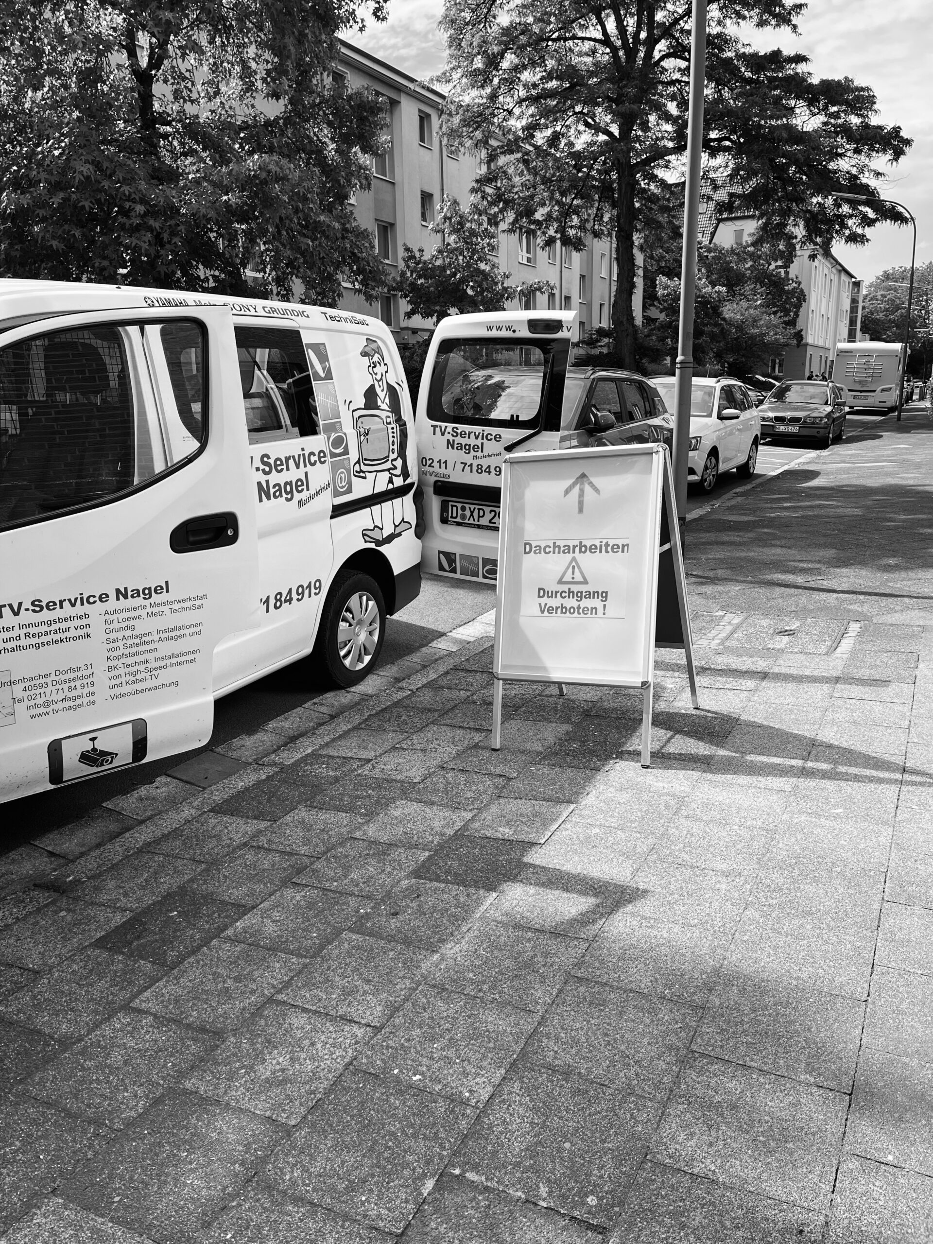 TV & SAT Service Nagel im Einsatz in Neuss wegen Ausfall zahlreicher TV Sender